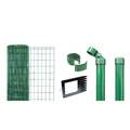 Alberts Zaun Set Fix-Clip Pro Komplettset Maschendraht Stahl Garten Mehrzweck