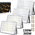 2x LED Fluter 150W /300Watt Flutlicht Strahler Außen Baustrahler Scheinwerfer
