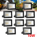 10X10W LED Fluter Flutlicht Strahler Scheinwerfer Außen Baustrahler Lampe IP65 