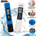 PH Wert Tester Digital Wassertester Messgerät Meter für Aquarium Pool Prüfer DHL