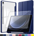 Lonfeid Hybrid Case + 9H Hartglas für Samsung Galaxy Tab S9 FE 10.9 / S9 11 -4