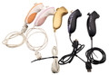 5x Remote Nunchuk Controller Wiimote Set für Nintendo Wii (schwarz, weiß, gold)