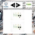2x ORIGINAL® Frenkit Führungshülsensatz, Bremssattel Vorne, Hinten für VW
