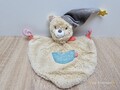 Fehn Schnuffeltuch Bruno - Schmusetuch Bär 🐻 - 25 cm  