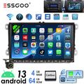 4+64G Carplay Autoradio Android13 GPS WiFi Kam Für VW Passat Golf 5 6 Touran EOS