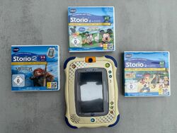 VTech Storio 2 Lern-Tablet (blau) inkl. 3 Spiele 
