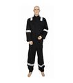 Protal Flame Retardant AS Hi Vis Reflective Navy Nordic Overall Boiler Suit