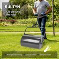 Rasenwalze 48L Gartenwalze Handwalze Schwerlasttrommel Rasenroller