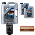 FEBI BILSTEIN Inspektionspaket 7L Liqui Moly Top Tec 4600 5W-30 für VW