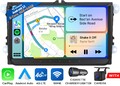 Autoradio 9"QLED Touchscreen Android 13 6+64 CarPlay für VW Passat GOLF 5 6 Polo