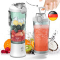 Tragbar Mixer Elektrisch Entsafter Standmixer 600ml Smoothie Maker Juice Blender