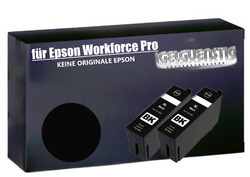 2 XL Tinte BK für Epson Workforce Pro WF-3725DWF WF-3720DWF NICHT ORIGINAL Epson