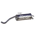 ERNST 115087 Endschalldämpfer für VW Polo Schrägheck (6R1, 6C1) Auspuff