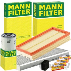 MANN FILTER INSPEKTIONSPAKET passend für1.4+1.6 16V FORD FOCUS I DAW DBW DNW