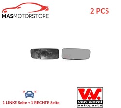 AUßENSPIEGEL SPIEGELGLAS PAAR VAN WEZEL 3077832 2PCS P FÜR MERCEDES-BENZ