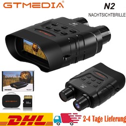 GTMEDIA Nachtsichtgerät Infrarot-Fernglas Tag/Nacht Digitales Zoom Jagdteleskop