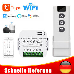 433mhz Smart Wifi RF Rolladenschalter Vorhangschalter Modul Schalter Tuya APP DE