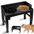 Höhenverstellbar Hundenapf Erhöht, Futternapf Doppelnapf Hunde Futterstation DE