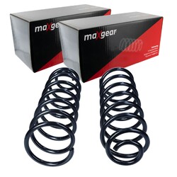 2X MAXGEAR FAHRWERKSFEDERN FEDERN HINTEN passend für VW GOLF VENTO
