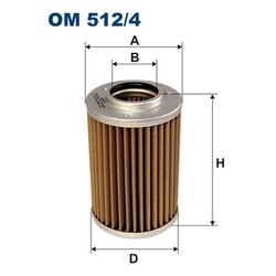 ORIGINAL® Filtron Hydraulikfilter, Automatikgetriebe für Ford Cargo CARGO II