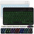 QWERTZ Beleuchtet Tastatur Maus Für Huawei MatePad 11/SE/Pro/Honor Pad X9/X8 Pro