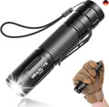 GEARLITE Led Taschenlampe Aufladbar, Superhelle Zoombare 2000 Lum Mini