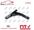 LINKS RECHTS QUERLENKER SATZ VORNE OUTER NIEDRIGER NTY ZWD-FR-027 2PCS V NEU
