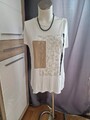 s.Oliver T- Shirt neu Gr 40,Sommertop, 100% Viskose, Strasssteinen