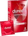 Durex Gefühlsecht Ultra Kondome – intensives Gefühl dank dünner Spitze (8 Stück)