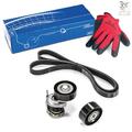 SKF VKMA 31127 Keilrippenriemensatz für Audi A4 A5 A6 Q5 Avant Seat Exeo ST 3R2