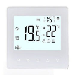 WiFi Thermostat Digital LCD Touchscreen Display Raumthermostat Fußbodenheizung