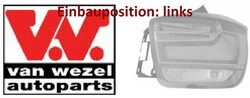 VAN WEZEL 0633933 Heckleuchte links Rücklicht Hecklicht Rückleuchte für BMW 