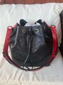 Louis Vuitton Noe Petit EPI Schwarz/Rot mit Zertifikat und Organizer