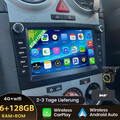 Für Opel Astra H Corsa C D Meriva Zafira A B Autoradio Android 14 128G DAB+ Navi