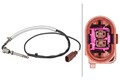 Sensor Abgastemperatur HELLA 6PT 358 181-521 für AUDI A4 B7 8EC Avant 8ED 8HE