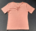 edles Shirt Aygill's zart rosé Satinband Viskose Gr. L (40/42) neu!