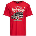 King Kerosin T-Shirt - Ol' Skool Rot Auto Oldtimer