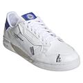Adidas Original Unisex Continental 80 Turnschuhe Sneakers Weiß Blau Retro