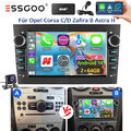 DAB+ Carplay Autoradio Android 15 GPS NAVI Für Opel Corsa D Astra H Vivaro 2+64G
