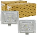 2x TYC LED KENNZEICHENLEUCHTE passend für MERCEDES-BENZ C-KLASSE CLA CLS