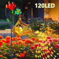 LED Solar Leuchte Gartendeko Garten Solarlampe Außenlampe Engel Solarleuchte Neu