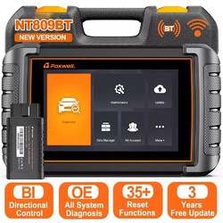 FOXWELL NT809 BT Profi KFZ Diagnosegerät Auto OBD2 Scanner Alle System CAN FD