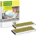 MANN-FILTER FP 3023-2 Innenraumfilter Pollenfilter für VW XL1 Coupe & Aktivkohle