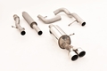 Friedrich Motorsport Sportauspuff Auspuff Anlage für Peugeot 207 Schrägheck 1.6l
