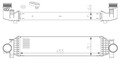 Ladeluftkühler für Ford Kuga II Van C-Max Focus III Limo NRF 309068 2014-2020