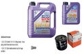 MAHLE Ölfilter 6 L LIQUI MOLY 5W-40 Leichtlauf High Tech für Renault Laguna II