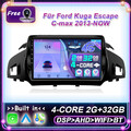 GPS BT-5.0 Autoradio DAB+ für Ford Escape 2013-2019 Kuga 2012-2018 C-Max CarPlay