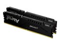 Kingston FURY Beast 32 GB DDR5-6800 (2x 16 GB) Dual-Kit, Arbeitsspeicher schwarz