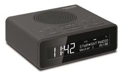TechniSat DigitRadio 51 DAB, FM Radio Uhr  Schwarz