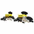 TEXTAR Bremsbeläge + Wako für MERCEDES SPRINTER 906 VW CRAFTER 2E/F vorne hinten